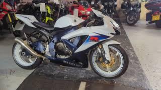 Suzuki GSXR 600 Mivv exhaust Start up 2011 Gixxer here @therealtoyshop