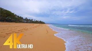 4K Virtual Walk along Sunset Beach Oahu Hawaii - 2 Hours video