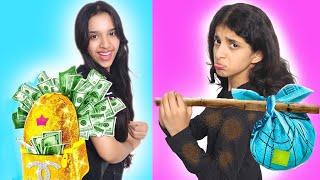 شفا أخت غنية ضد أخت فقيرة  Rich sister vs poor Sister