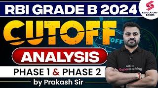 RBI Grade B 2024 Cutoff Analysis  RBI Grade B Phase 1 and Phase 2 Cutoff Analysis  Prakash Singh