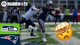 WILD MADDEN 25 ENDING  Patriots vs. Seahawks NFL Week 2 Official Madden Simulation