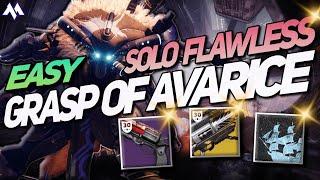 SOLO FLAWLESS GRASP OF AVARICE How ANYONE Can SOLO GRASP OF AVARICE SOLO Gjallarhorn  Destiny 2