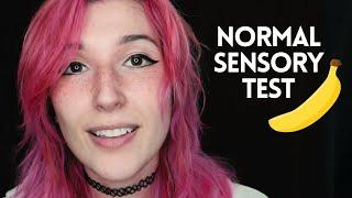 ASMR - SENSORY TEST  How Are Your Five Senses? Do You Even HAVE Ears? Why you got so many fingers??