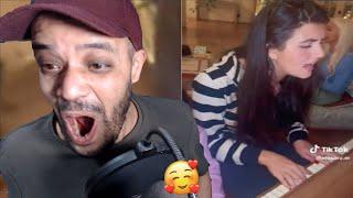 Angelina Jordan Athena and Aries playing piano #angelinajordan DZ REACTION