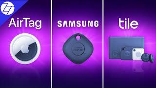 AirTags vs Samsung SmartTag vs Tile - The ULTIMATE Comparison