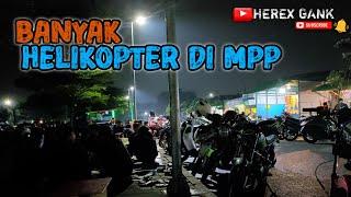 HELIKOPTER BANYAK  BERKELIARAN DI MPP SIDOARJO