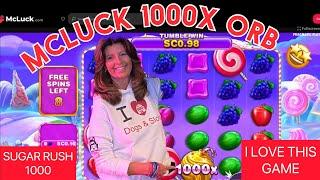 SUGAR RUSH 1000XBUY A BONUSGAVE ME THE 1000X @McLuckOfficial #slot #onlinegambling