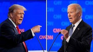 Biden Trump back on campaign trail after debate in Atlanta