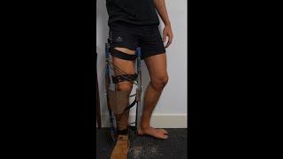 I made an exoskeleton for my leg