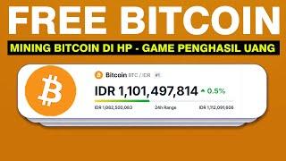 Legit Mining BITCOIN di HP - Game Penghasil Uang Bitcoin Gratis 2024 Cara Dapat Uang di Internet