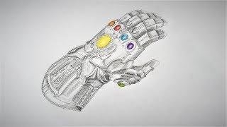 How to Draw Infinity Gauntlet  The Avengers