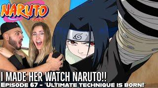 SASUKE SHOWS OFF CHIDORI THE ATTACK ON THE LEAF VILLAGE BEGINS Girlfriends Reaction Naruto Ep.67