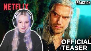 The Witcher Season 3  Official Teaser REACTION