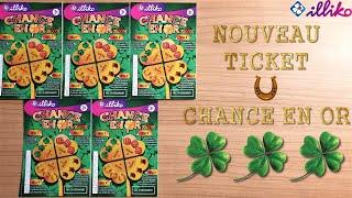 Grattage du ticket Chance en Or • FDJIlliko 