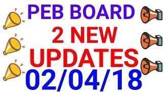 PEB 2 NEW UPDATES