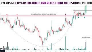 3YEARS MULTIYEAR BREAKOUT ADN RETEST DONE  BEST STOCKS FORS WING AND LONGTERM TRADING 