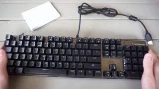 MOTOSPEED Inflictor CK104 Mechanical RGB Backlit Keyboard Review