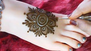 Very beautiful feet  mehndi design  Teej Rakhi Mehndi  mehndi ka design  mehndi design  Mehndi