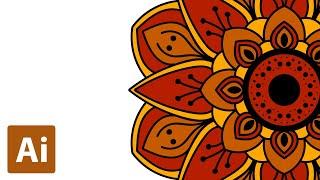 How to Create a Mandala  Adobe Illustrator Tutorials