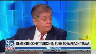 Fox News Judge Napolitano Defends impeachmnet subpoenas