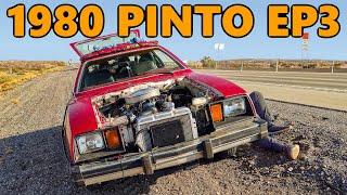 Driving a Craigslist V8 Ford Pinto 3000 Miles Home Driving Falling Apart Running Hot Ep.3