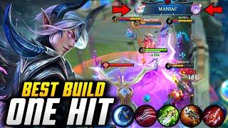 LING BEST BUILD ONE HIT  Armor Destroyer  FASTHAND PERFECT ROTATION Top Global Ling Mobile Legends