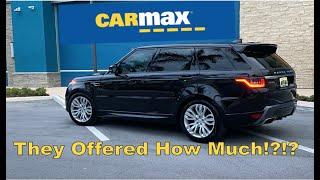 CarMax Cash Offer for 2020 Range Rover Sport