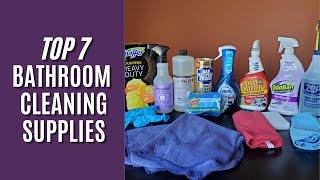 Best 7 Bathroom Cleaning Supplies Top Eco-friendly Bathroom Cleaning Products