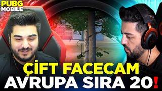 ERSİN YEKİN İLE ÇİFT FACECAM AVRUPA SIRA 20 - PUBG Mobile