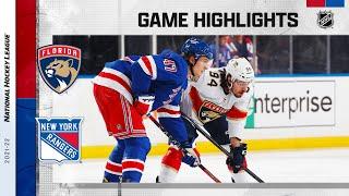 Panthers @ Rangers 212022  NHL Highlights