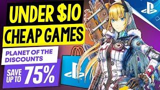 16 AMAZING PSN Game Deals UNDER $10 PSN Planet of the Discounts Sale CHEAP PS4PS5 Games to Buy