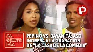 Pepino vs. Dayanita ASD ingresa a la grabación de “La Casa de la Comedia”
