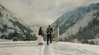An Intimate Elopement in the San Juan Mountains  Vandana + Zackery  Ouray CO