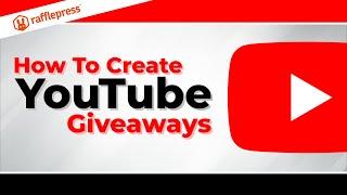 How to Do a Giveaway on YouTube The Best Way