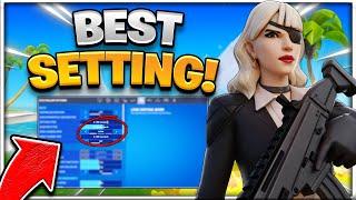 THIS SETTING IS TOO OP BEST Fortnite Settings PS4XBOX ConsoleController Fortnite BEST Settings