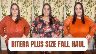 RITERA PLUS SIZE FALL TRY-ON HAUL