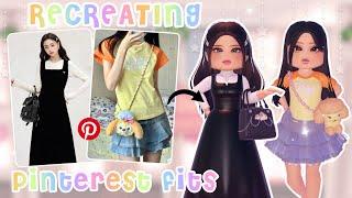 Recreating PINTEREST Outfits In Royale High Roblox Outfit hacks and ideas  LauraRBLX