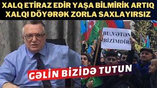 TECİLİ İlham Əliyev Millət Sizi Sevmir Zorla Dəyənək Gücünə Oturmusuz Hakimiyyətdə Yaşamır Bu Xalq