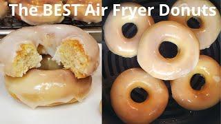 Wow  The BEST Air Fryer Donuts  Easy & from scratch   The Best Glazed Air Fryer Donuts Recipe