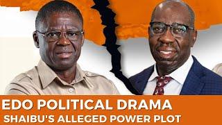 Edo Political Drama Obaseki Sounds Alarm Over Shaibus Alleged Plot to Reclaim Power