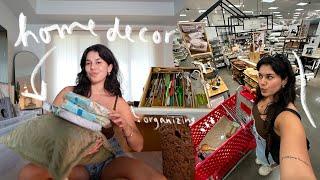 moving vlog home decor shopping + kitchen organization