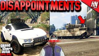 Top 10 Most DISAPPOINTING Vehicles In GTA Online