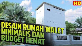 Desain Rumah Walet Paket Hemat Minimalis 5X8 3 Lantai Berstandar