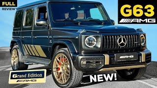 2024 MERCEDES AMG G63 NEW GRAND EDITION The Gold G WAGON? FULL Review Exterior Interior