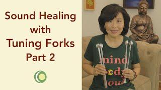 Sound Healing with Tuning Forks Part 2 #soundhealing   #soundheals   #vibrationalhealing