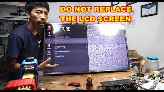 How to Fix #LCD #TV #Horizontal Screen Lines