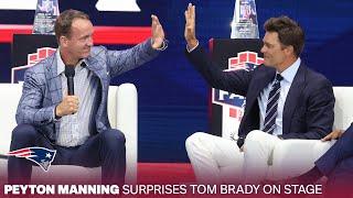 Peyton Manning Shares his Favorite Tom Brady Memories  Patriots Hall of Fame Ceremony