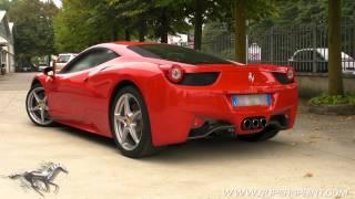 Ferrari 458 - Supersprint Exhaust Sound - REVS