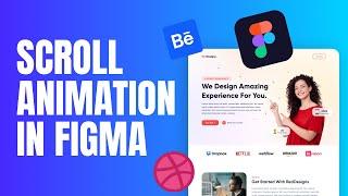 How to Create Full Page Website Scroll Animation in Figma  Figma Tutorial