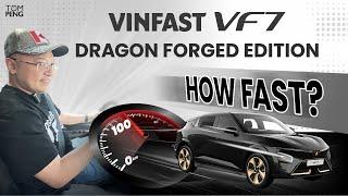 0-100 kmh in a Flash VinFast VF7 Dragon Forged Edition Speed Test